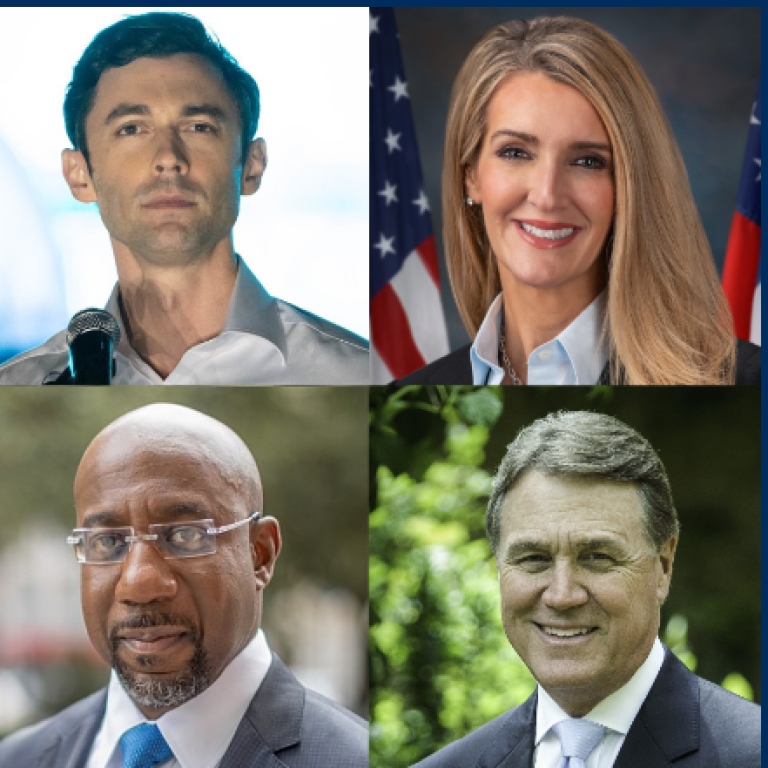 Georgia Runoff Elections and Tackling Hate in America; Jon Ossoff; Raphael Warnock; David Perdue; Kelly Loeffler 2