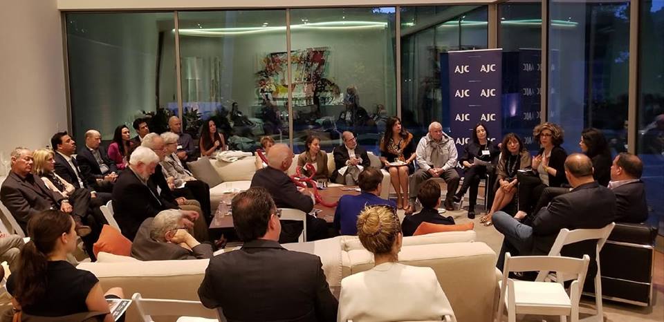 Photo of AJC LA in conversation with Latin American Project Interchange Alumni