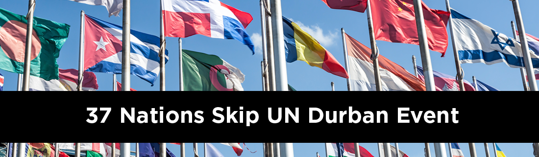 37 Nations Skip UN Durban Event