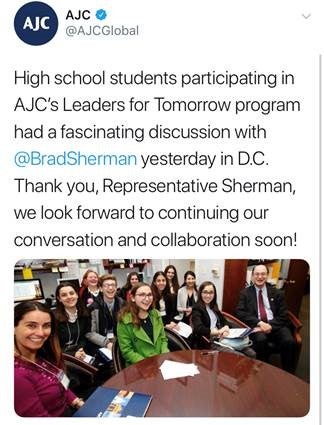 LFT 2019 - AJC Global Tweet shout out to LA LFT 