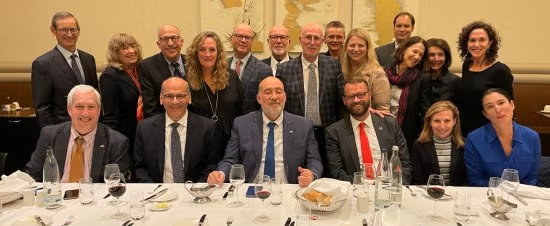 AJC leaders meet with Israel’s Ambassador to Germany Ron Prosor Berlin, Germany | September 2022