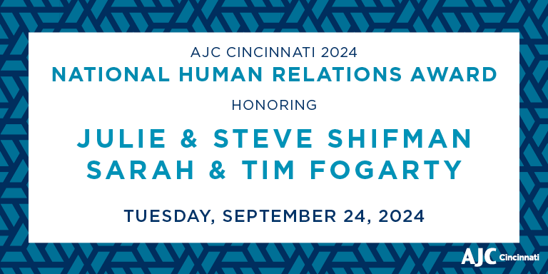 Julie and Steve Shifman and Sarah and Tim Fogarty to receive the 2024 National Human Relations Award
