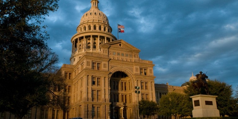 Photo of the Texas State Capitol building