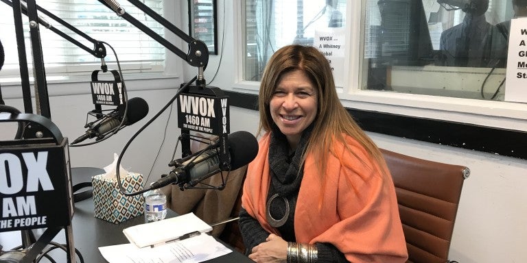 Photo of Danille Butin appearing on AJC Live - December 18th regarding AJC and AFYA 