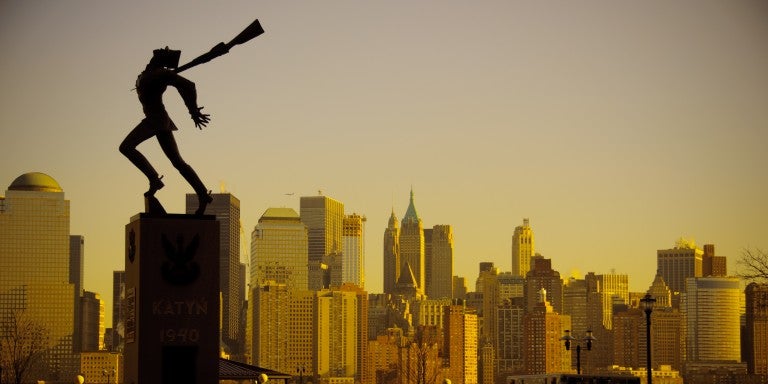 Photo of Katyn memorial in Jersey City