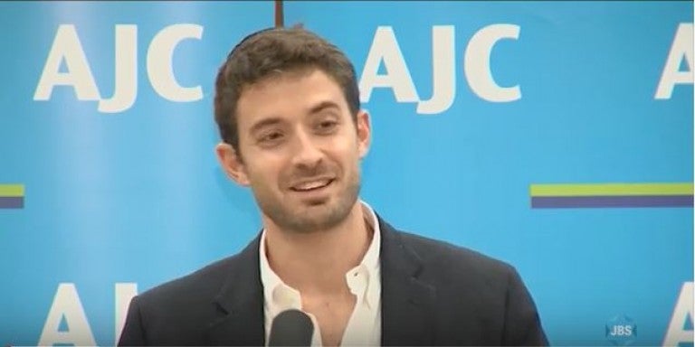 Lt. Tzur Goldin at JCCH 