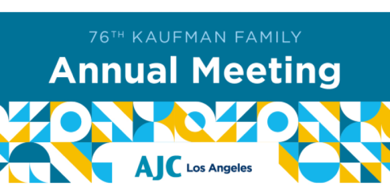 AJC LA 76th Annual Meeting Banner