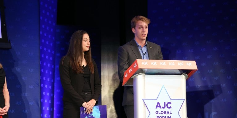 Sharon Greene Award presented to Indiana University Hillel