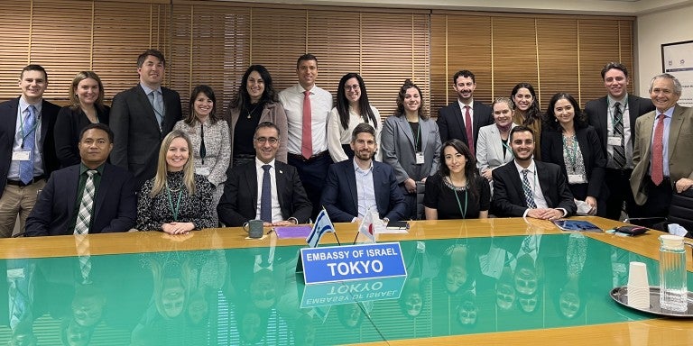 The ACCESS group at the Israeli Embassy in Japan