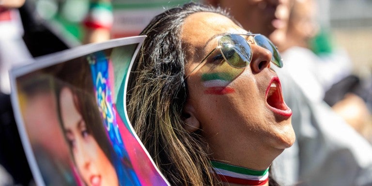 Woman, Life Freedom Protester