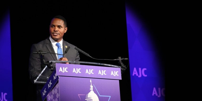 Ritchie Torres Stands with Israel at AJC Global Forum 2024