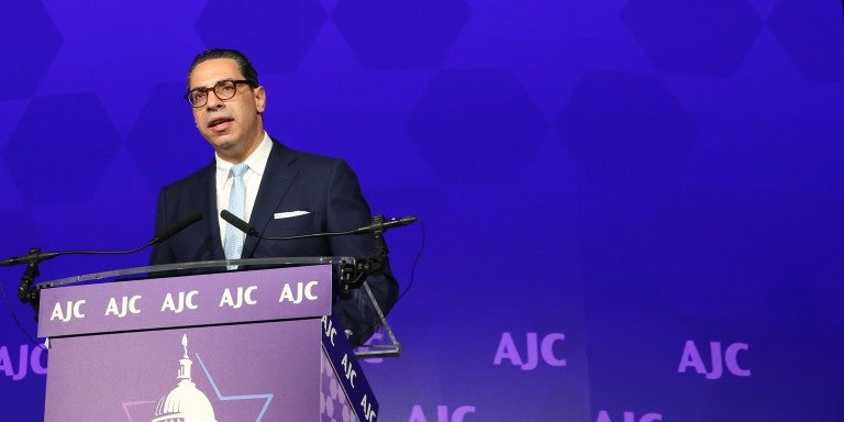 Image of Cypriot Foreign Minister at AJC's 2024 Global Forum
