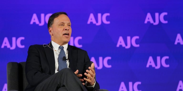 Ronald Liebowitz, President of Brandeis University, at AJC Global Forum 2024