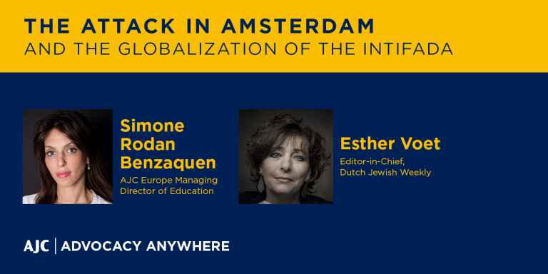 Attack on Amsterdam - AJC Advocacy Anywhere