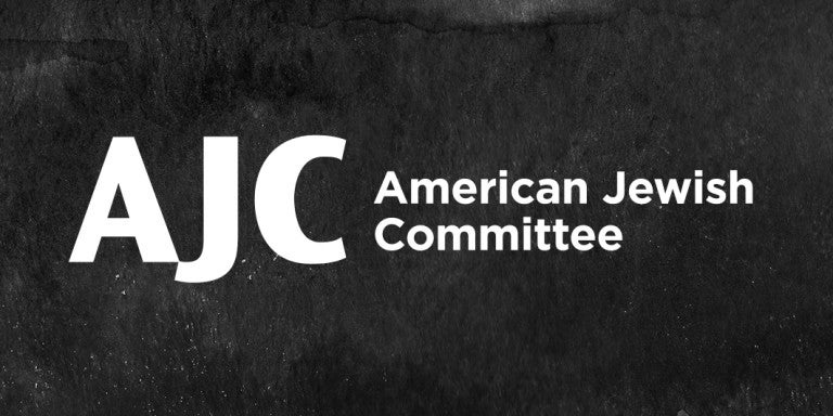 AJC - American Jewish Committee in black and white