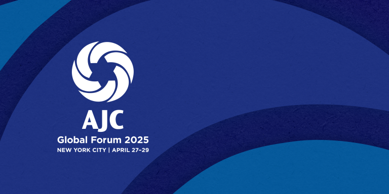 AJC Global Forum 2025, April 27-29, NY, NY