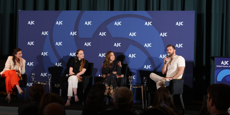 Creating Change through Social Media: A Dialogue with Influencers on Antisemitism & Israel Panel Photo