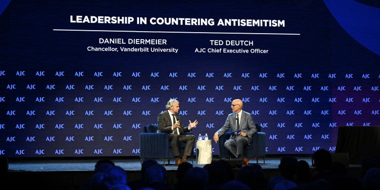 AJC CEO Ted Deutch and Vanderbilt Chancellor Daniel Diermeier on Countering Antisemitism
