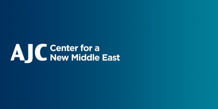 AJC - Center for a New Middle East