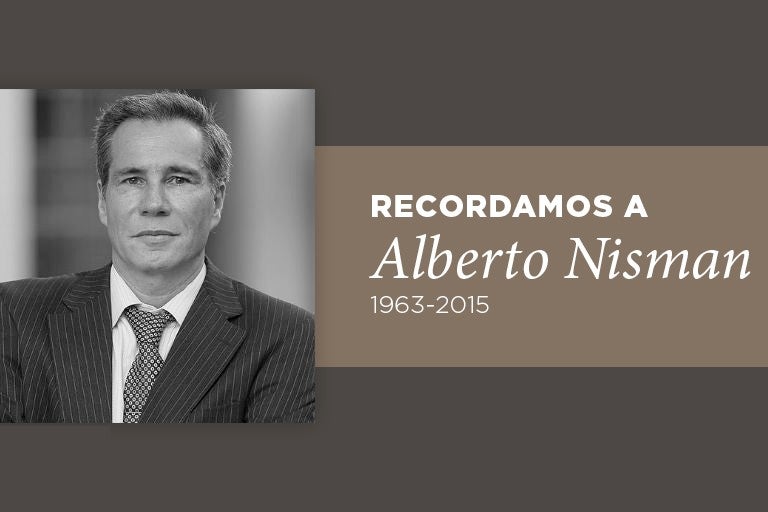 Tercer aniversario de la muerte del fiscal Alberto Nisman