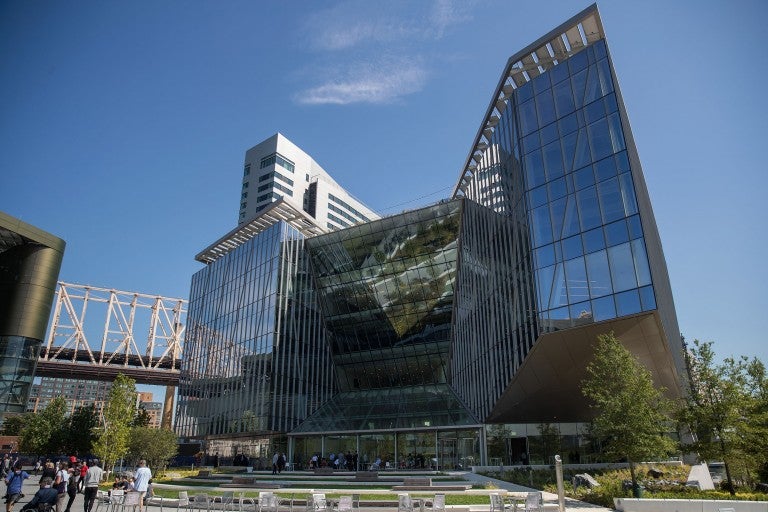 Photo of the Cornell Tech campus