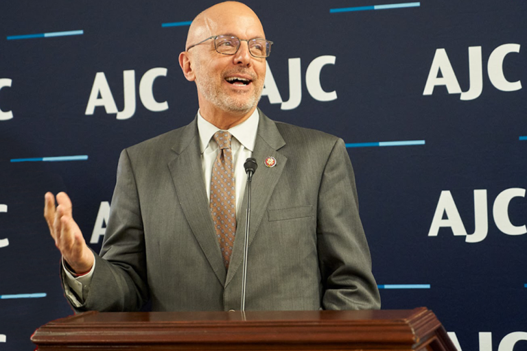 U.S. Rep. Ted Deutch speaks to an AJC audience in Washington, D.C.