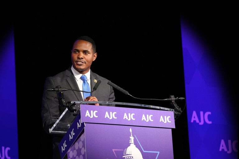 Ritchie Torres Stands with Israel at AJC Global Forum 2024