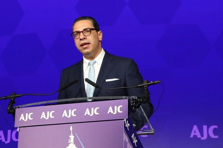 Image of Cypriot Foreign Minister at AJC's 2024 Global Forum