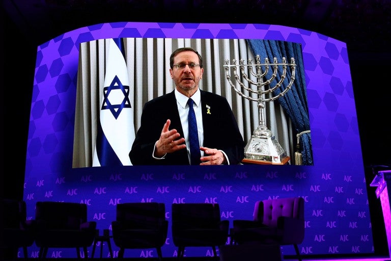 Israeli President Herzog