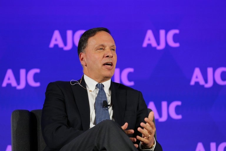 Ronald Liebowitz, President of Brandeis University, at AJC Global Forum 2024