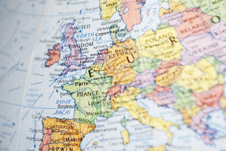 Map of Europe