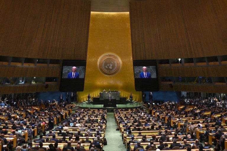President Biden Speaking at UNGA