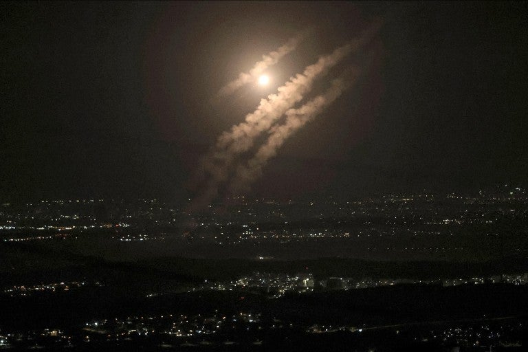 Iranian missile attack against Israel