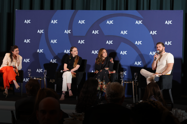 Creating Change through Social Media: A Dialogue with Influencers on Antisemitism & Israel Panel Photo