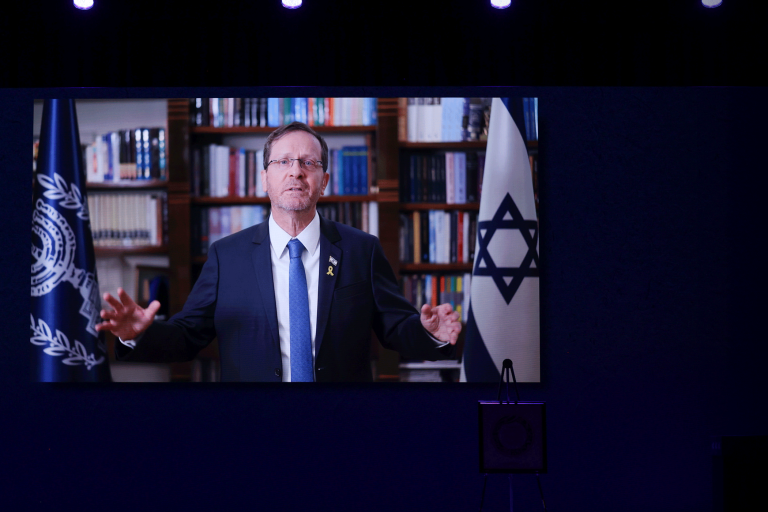 Israeli President Isaac Herzog at AJC Global Forum 2025
