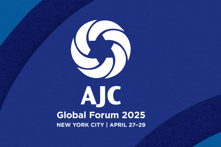 AJC Global Forum 2025 in New York City from April 27-29