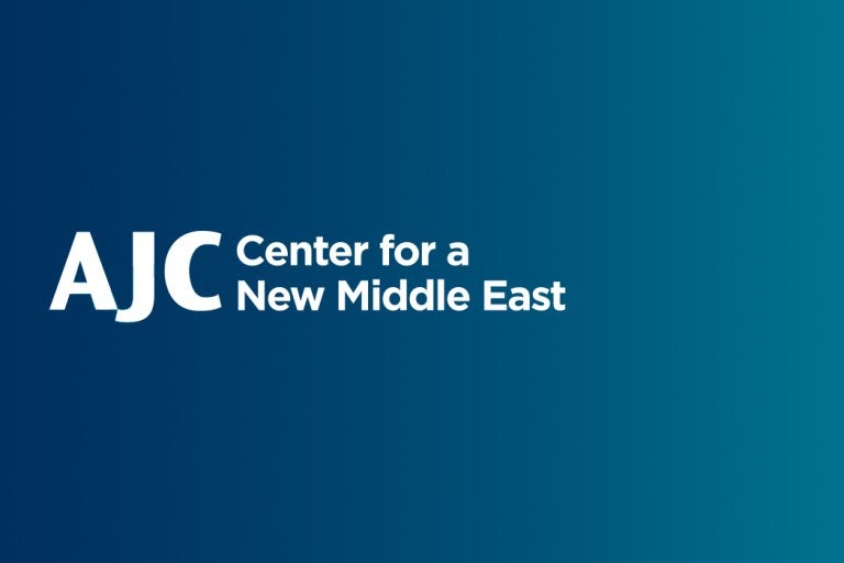 AJC - Center for a New Middle East