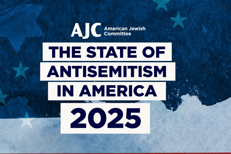 AJC - American Jewish Committee - State of Antisemitism in America 2025