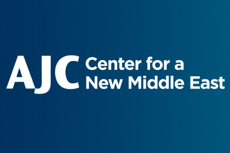 AJC - Center for a New Middle East