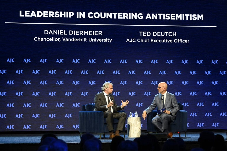 AJC CEO Ted Deutch and Vanderbilt Chancellor Daniel Diermeier on Countering Antisemitism