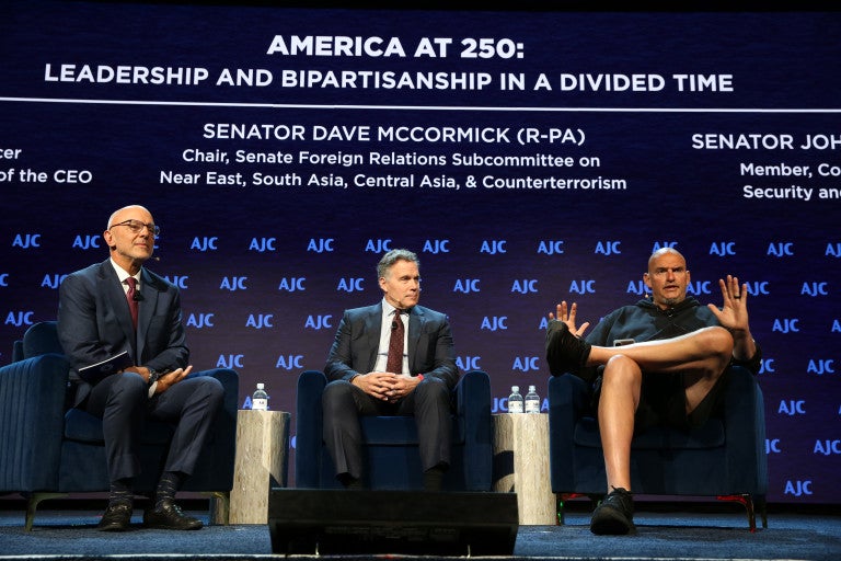 A Bipartisan Conversation with Senators John Fetterman and Dave McCormick | AJC Global Forum 2026