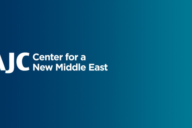 AJC - Center for a New Middle East
