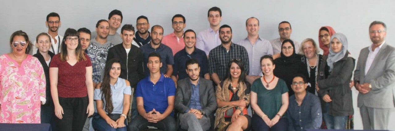 Photo of ACCESS and Mimouna members in Morocco