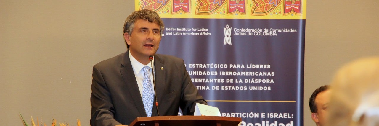 Marcos Peckel, director ejecutivo de la Confederación de Comunidades Judías de Colombia
