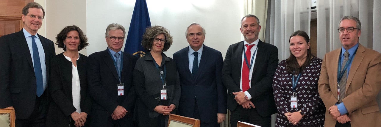 Reunión con el ministro del Interior y Seguridad Púlblica de Chile, Andrés Chadwick