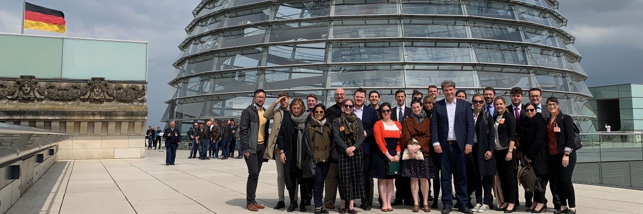 Reichstag Building in German