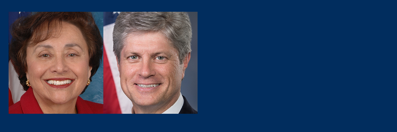 Congresswoman Nita Lowey (D-NY) and Congressman Jeff Fortenberry (R-NE)