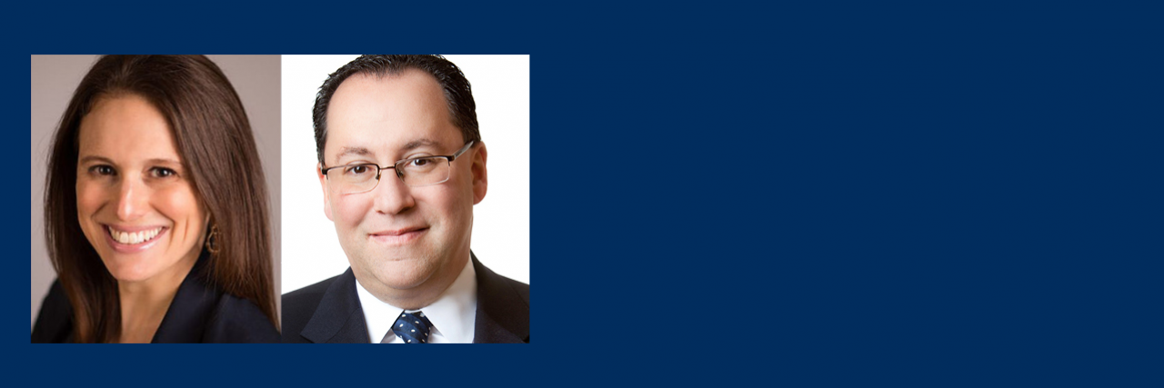 Halie Soifer, Executive Director of the Jewish Democratic Council of America, and Matt Brooks, Executive Director of the Republican Jewish Coalition