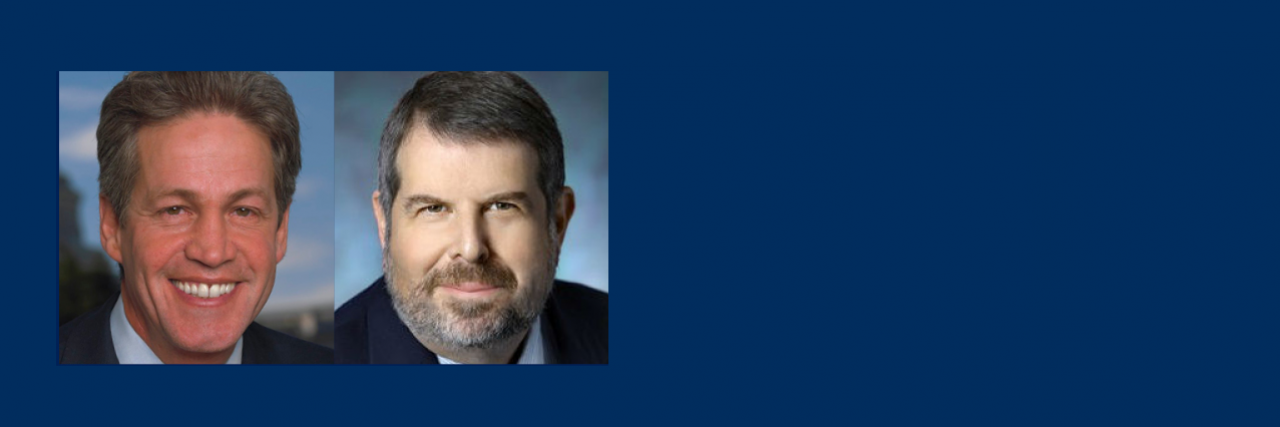 Senator Norm Coleman and Mark Mellman