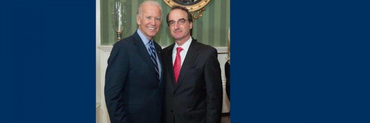 Jason Isaacson with Then-Vice President Biden